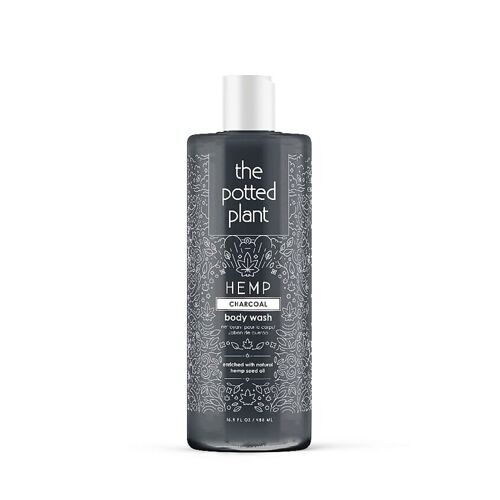 THE POTTED PLANT Гель для душа Charcoal Body Wash, 500 мл