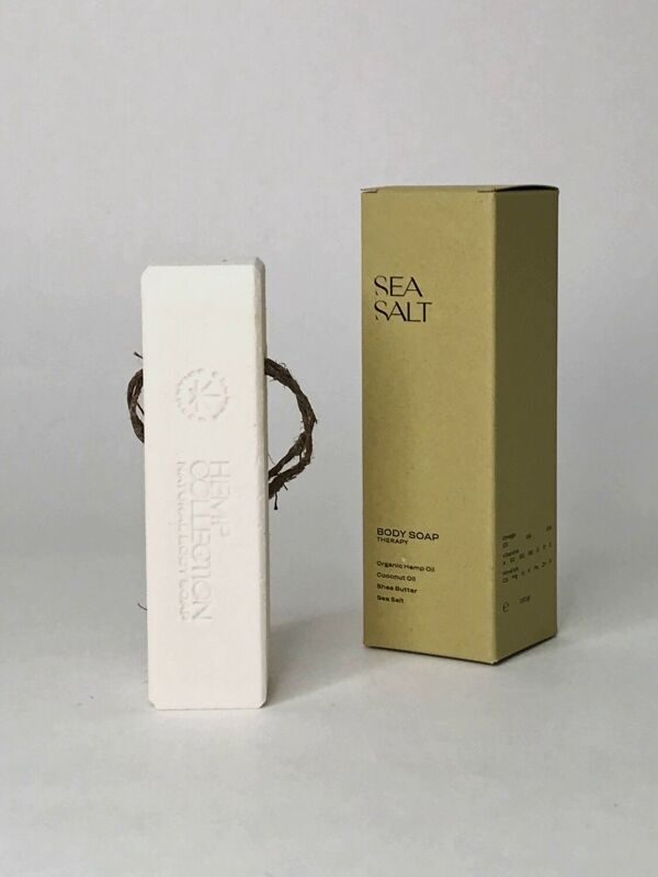 Конопляное мыло с морской солью Sea Salt 150 гр.
