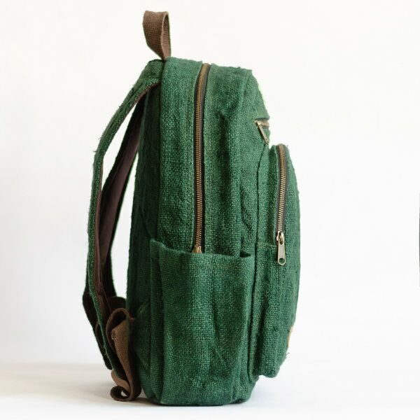 Рюкзак из конопли Патан, зеленый