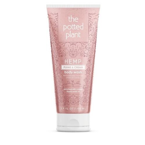 THE POTTED PLANT Гель для душа Plums & Cream Body Wash, 100 мл